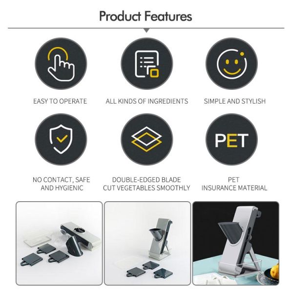 Multi Function Fruit Meat Vegetable Chopper Suitable With Replaceable Blades