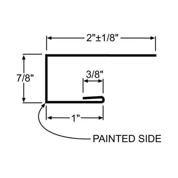 0.3-0.8mm Trim Edge Track Roll Forming Machine 0.3 - 0.8mm 18 Stations