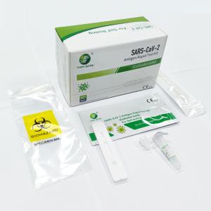 China SARS-CoV-2 Antigen Swab Test Kit 10 Tests/Kit CE Rtk Swab Test Kit on sale