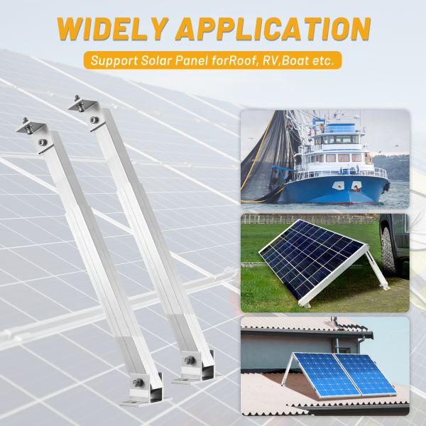 Aluminium Andized Solar Panel Mounting Bracket for Quick Installation on Flat Tile Roof