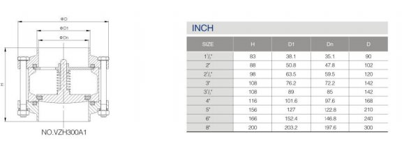 Three Piece Welding Hydraulic Check Valve / one way check valve