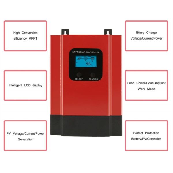 Yo Power MPPT Solar Charge Controller 50A 24V Lifepo4 Lithium Verision 3