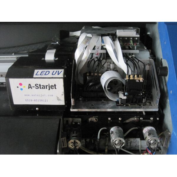 One Dx7 Head Uv Inkjet Printer With Iprint Software , 1800mm Printing Width