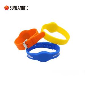 Quality MDC1402 silicon waterproof Rfid Wristband bracelet custom design NFC wristband for sale
