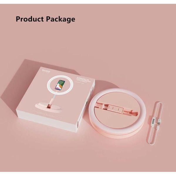 200PCS 3500K VM200 Portable Ring Light For Makeup