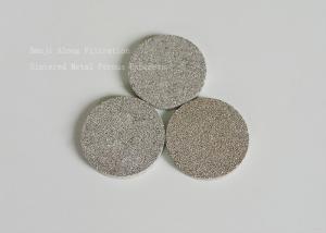 China Sintered Porous Filter 316 L Porous Stainless Steel Filter Disc on sale