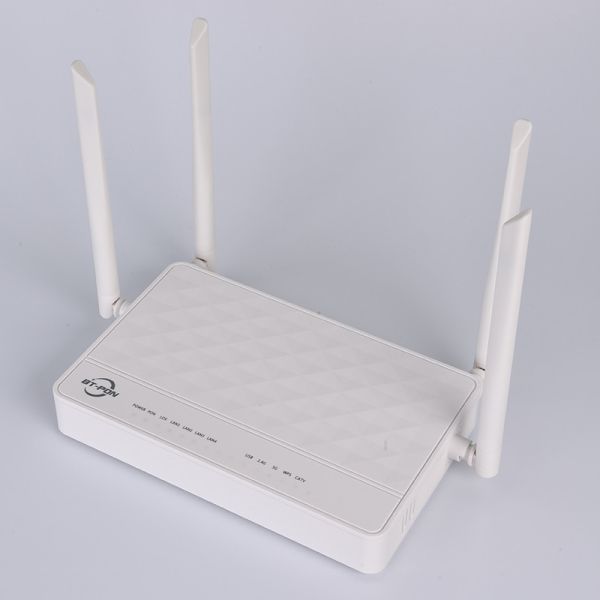 2GE 2FE Ports WIFI CATV FTTH Network XPON ONU