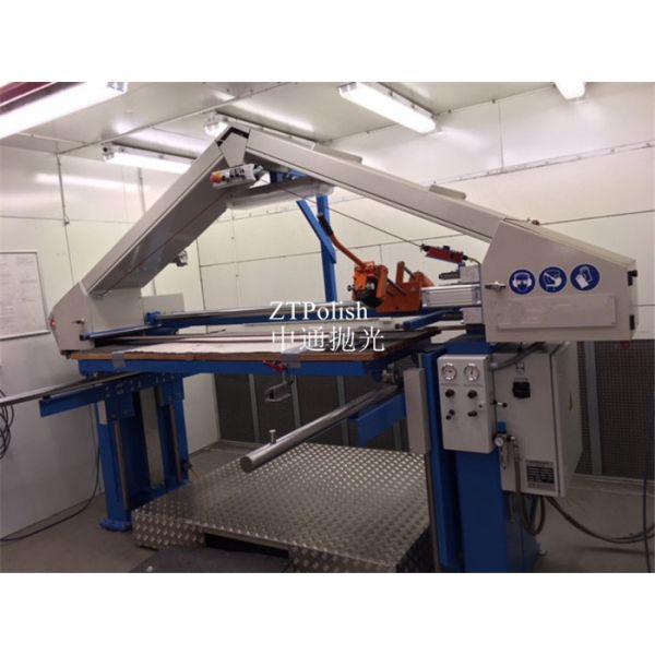OEM Sheet Metal Polishing Machine 3000x2000x2800mm Size With 2800r/Min Spindle Speed