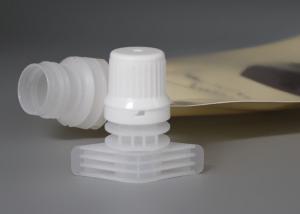 China White Plastic Spout With Caps Could Automatic Filling Packing On Spout Pouch Doypack on sale