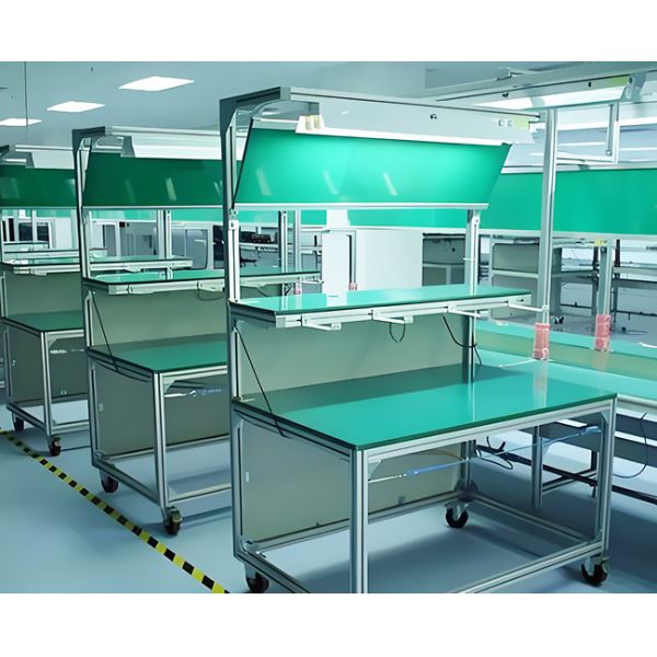 Semiconductor ESD Workbench Cleanroom Static Control Surface