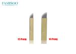 Copper Wrapped Microblading Needles / Microblading Eyebrow Shading Blades