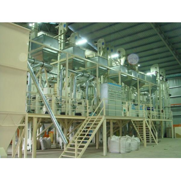 115kw Rice Processing Mill Equipment