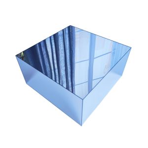 Quality Elegant Acrylic Plinth Stand For Cake Presentation Acrylic Mirror Top Plinths for sale