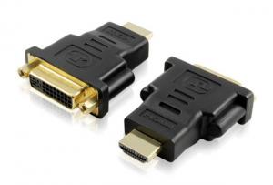Quality DVI(24+5)F female TO HDMI M male GOLD 1080P PC MAC ADAPTER CONVERTER HD for sale