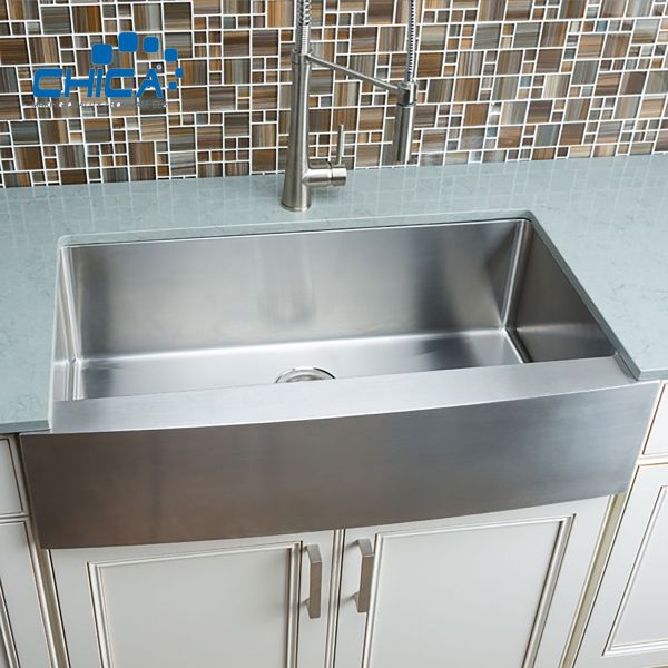 Single Bowl Apron Front Stainless Steel Kitchen Sinks Undermount Rectangular Kitchen Sink