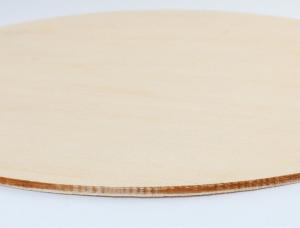 Quality Poplar Solid Round Wooden Discs Disk Board Baby Card Christmas Wood Chips For Diy Crafts for sale