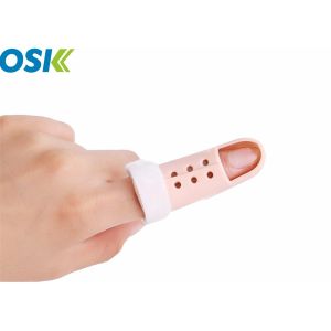 Adjustable Broken Bone Splint Plastic Finger Splints Hoop - Loop Design