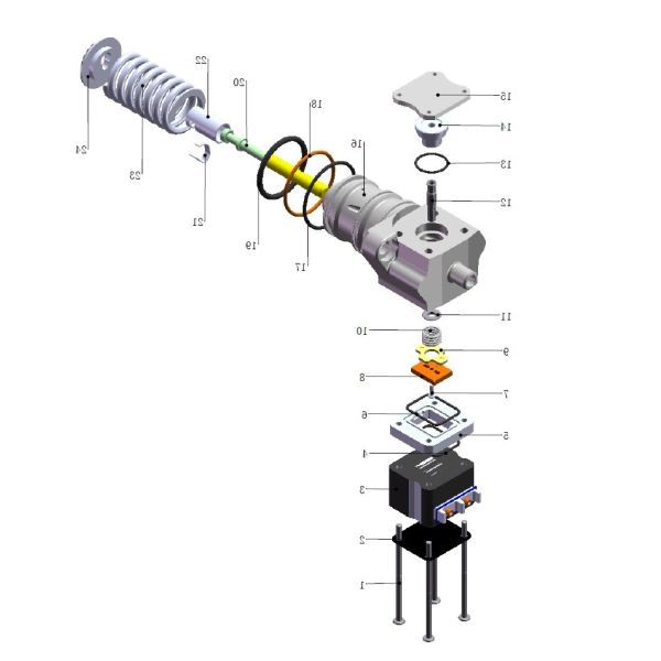 0414799016 0432191467 Engine Spare Parts Unit Pump Injector