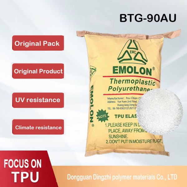 Sharp Particle TPU Raw Material Providing Durable Physical Properties And Good Flexibility For In Non Inflammable Products
