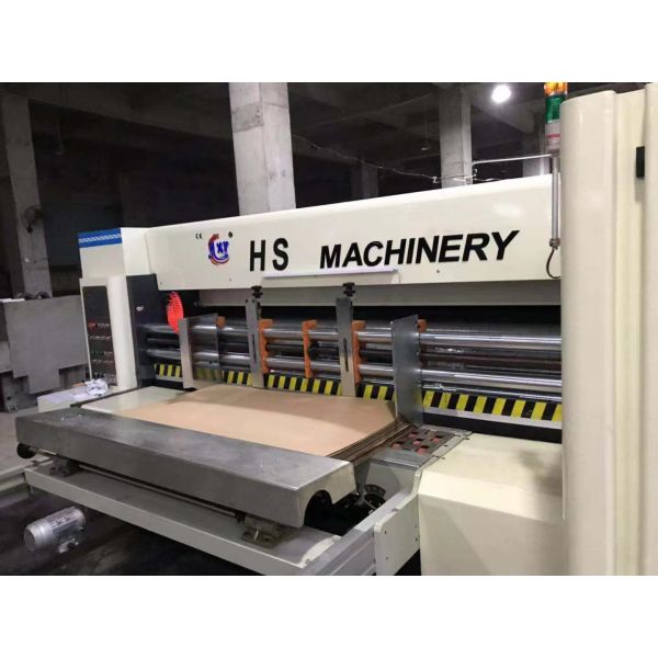 Semi Automatic Corrugated Box Printing Machine Stacker Printer Slotter
