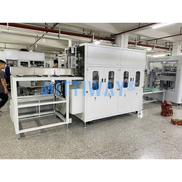 Hot melt glue box folding machine Citrus Boxes Tray Former Display Boxes Tray Former Fruit box