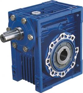 China Alloy Steel Worm Gear Reducer With Aluminum Alloy Housing on sale