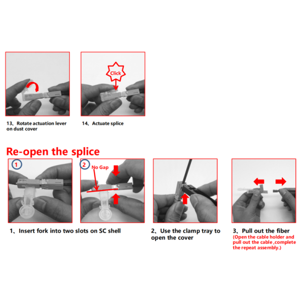 LC Field Assembly Connector The Ultimate Solution for LC/UPC and LC/APC FTTH Splicing
