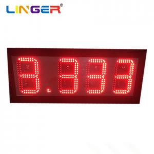Quality Waterproof Led Fuel Price Signs UV Protection For Service Station for sale