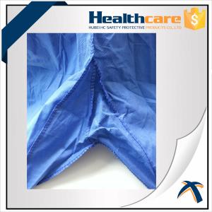 China Short Sleeve Disposable Protective Gowns , Breathable Disposable Surgical Scrubs on sale