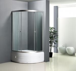 Quality Aluminum Frame Wet Room Shower Enclosure 900x900x1950mm for sale