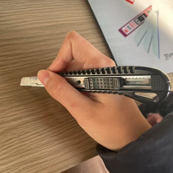 Snap Off Blade Type Cutter Knife With Retractable Blade