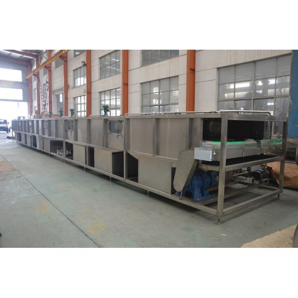 Juice And Beverage Continuous Spraying Type Tunnel Pasteurizer Machine