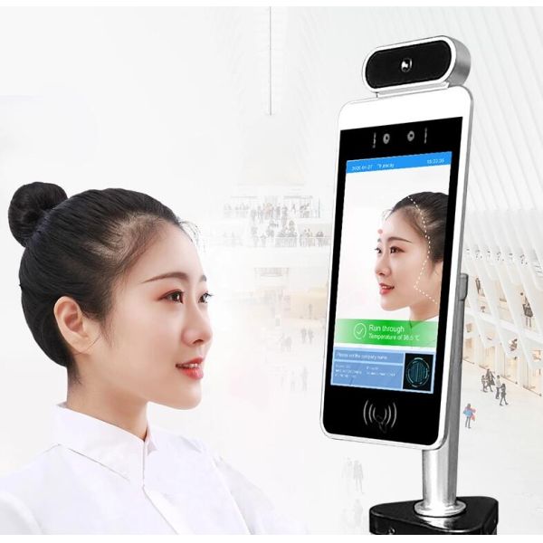 RGB IR Face Recognition Temperature Camera