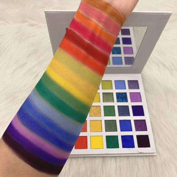 Matte Diamond Glitter 340g Multi Color Eyeshadow Looks For Blue Eyes