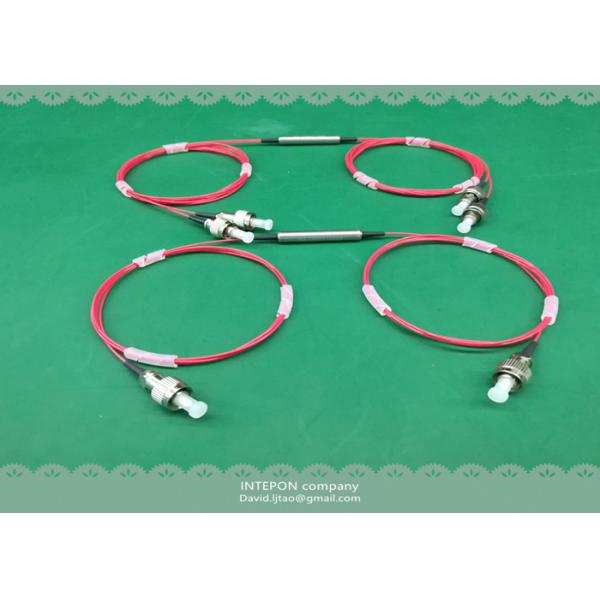 Polarizing beam splitter, 1550nm, with Wollaston prism, pm panda fiber for all ports, FC/PC connector.