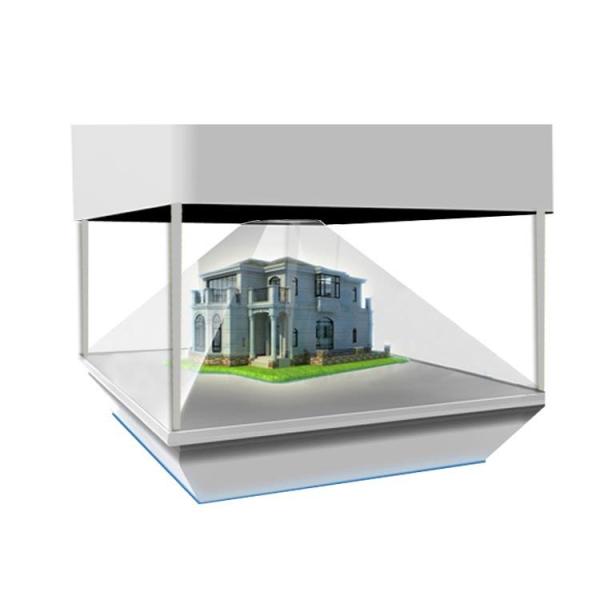 Museums 42 Inch Holographic Projection Device , Full HD Holographic Projection Screen