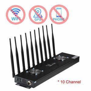 Quality TXtelsig 10 Channel 3G 4G 5G Signal Blocker For Cellular GSM Mobile Cell Phone Wifi for sale