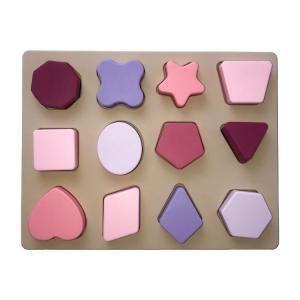 China Silicone Educational Toys DIY Geometry 3D Jigsaw Puzzle Customized on sale
