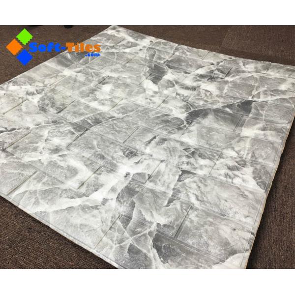 770*700mm 3d Embossed Brick Stone Wall Sticker
