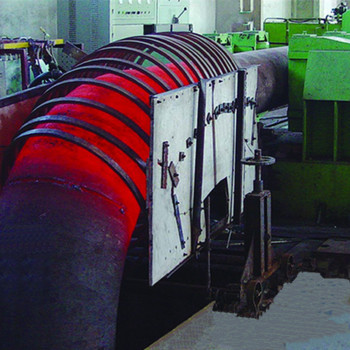 Elbow Hot Forming Machine Mandrel Pushing With 1.5D Bend Radius 1 Year Warranty