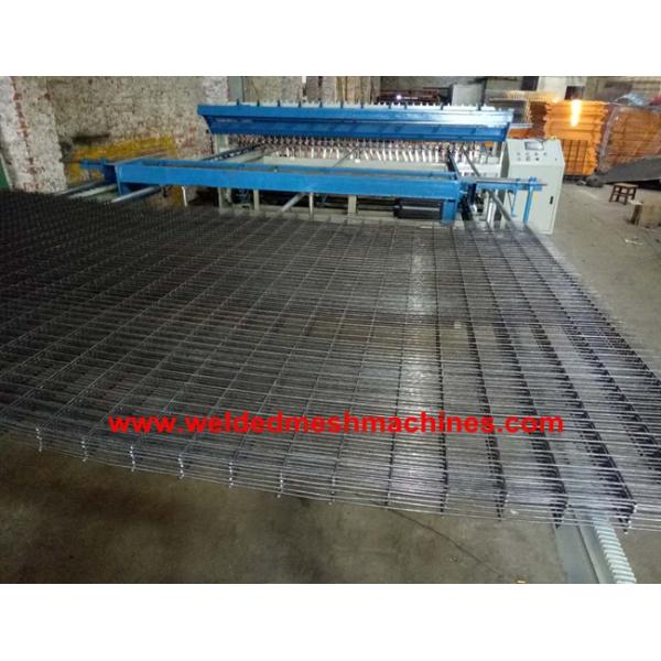 358 Safety Wire Mesh Manufacturing Machine 75x12.5mm Fence Mesh Machine