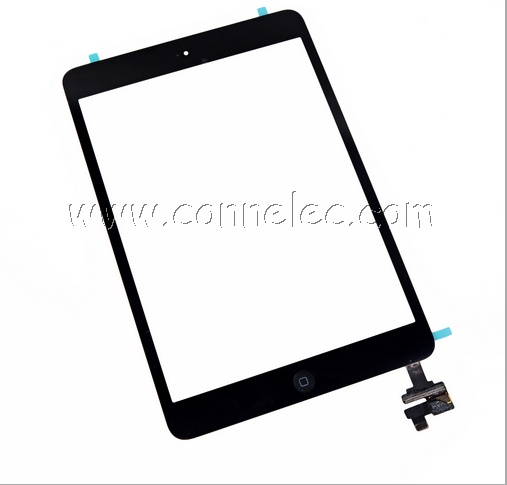 Ipad mini 1 & 2touch panel assembly , for Ipad mini repair parts, for Ipad mini 2 touch panel