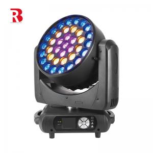 Quality Zoom 600W LED Stage Light RGBW 4in1 LED Wash Moving Head Light For Show for sale