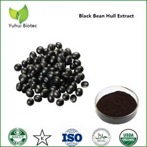 Quality Black Bean Extract,black soybean powder,black bean hull extract,black soybean hull extract for sale