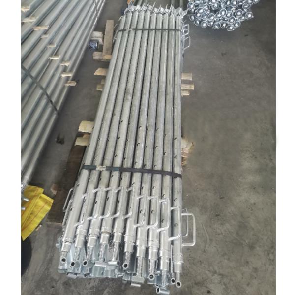 Snap In Self Locking Steel Bracing Alignment System For ICF Wall Construction