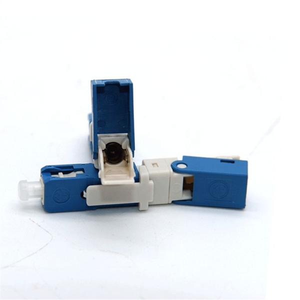 fast connector sc upc high quality waterproof LC PC fiber optic fast connector, FTTH SM LC optic quick assembly fast connector