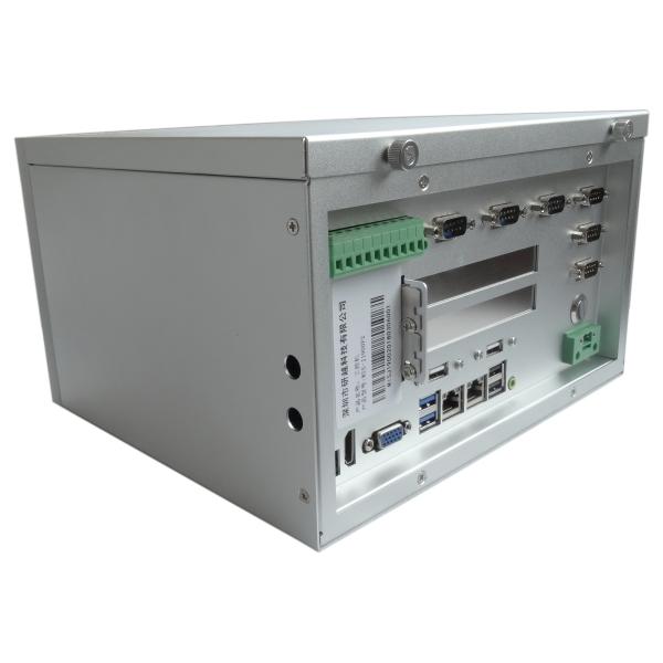 MIS-J1900P Fanless Box PC J1900 CPU 2 PCIE Extension Dual network 6 Series 6 USB