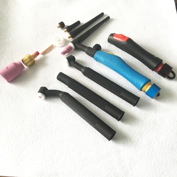 Air Cooled Wp9 Torch , Mig Welder Parts 4M 8M Standard Length 60 Degree Duty Cycle