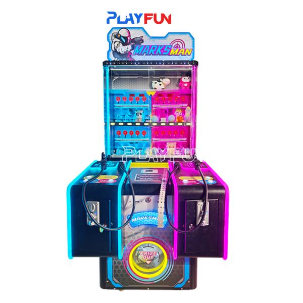 Wholesale Modern Design Children Arcade Marks Man Gun Shooting Prize Gift Game Machine for Games City