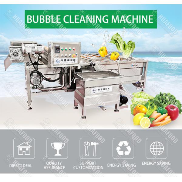 500kg/h Grape Washing And Drying Machine SUS 304 Stainless Steel